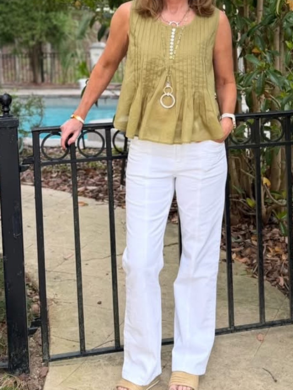 CAbi Lark Jean-White - Picture 11 of 16
